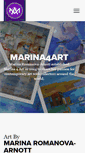 Mobile Screenshot of marina4art.com